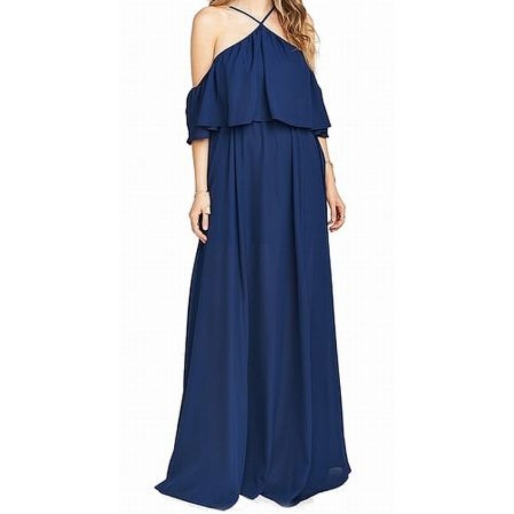Show Me Your Mumu Rebecca Ruffle Maxi Dress